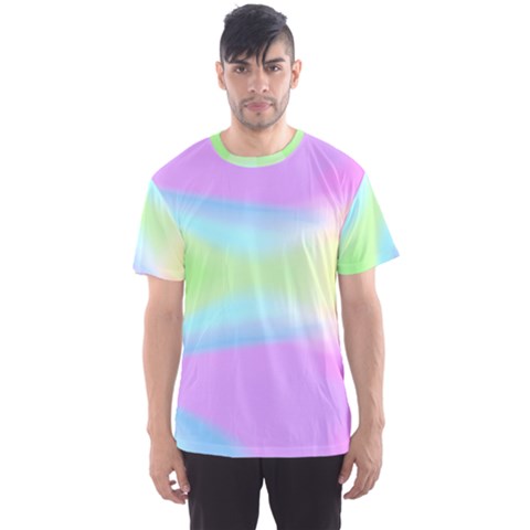 Abstract Background Colorful Men s Sport Mesh Tee by Simbadda