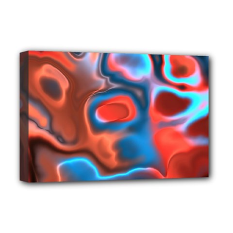 Abstract Fractal Deluxe Canvas 18  X 12   by Simbadda