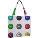 9 Power Buttons Mini Tote Bag View2