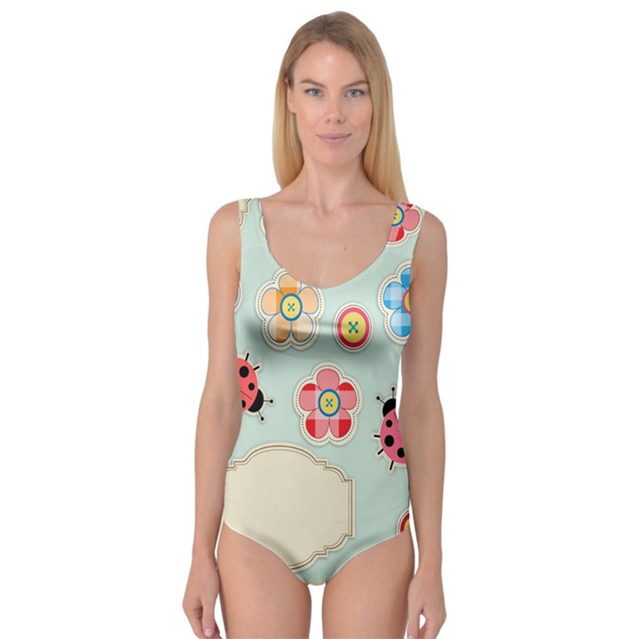 Buttons & Ladybugs Cute Princess Tank Leotard 