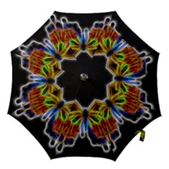 Fractal Butterfly Hook Handle Umbrellas (medium) by Simbadda