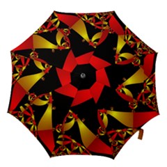 Fractal Ribbons Hook Handle Umbrellas (medium) by Simbadda