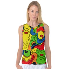 Mexico Women s Basketball Tank Top by Valentinaart