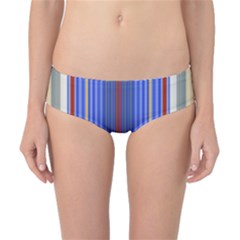 Colorful Stripes Classic Bikini Bottoms by Simbadda