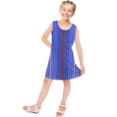 Colorful Stripes Kids  Tunic Dress by Simbadda