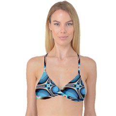 Fractal Beauty Reversible Tri Bikini Top by Simbadda