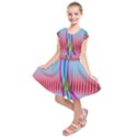 Fractal Tree Kids  Short Sleeve Dress View1