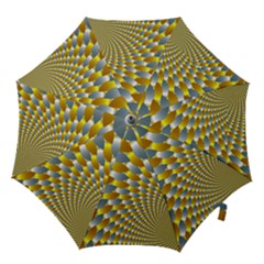 Fractal Spiral Hook Handle Umbrellas (small) by Simbadda