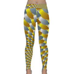 Fractal Spiral Classic Yoga Leggings by Simbadda