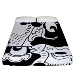 Mexico Fitted Sheet (california King Size) by Valentinaart