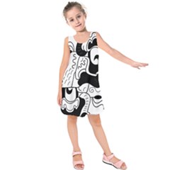 Mexico Kids  Sleeveless Dress by Valentinaart