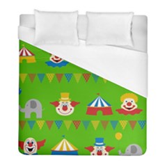 Circus Duvet Cover (full/ Double Size) by Valentinaart