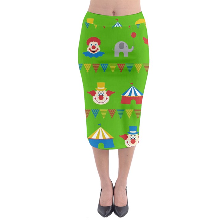 Circus Midi Pencil Skirt