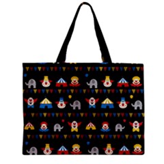 Circus Zipper Mini Tote Bag by Valentinaart