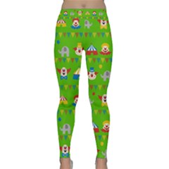 Circus Classic Yoga Leggings by Valentinaart