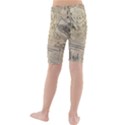 Vintage newspaper  Kids  Mid Length Swim Shorts View2