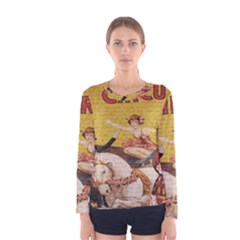 Vintage circus  Women s Long Sleeve Tee