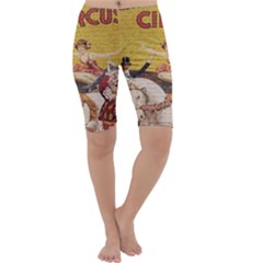 Vintage circus  Cropped Leggings 