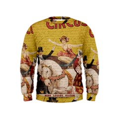 Vintage circus  Kids  Sweatshirt