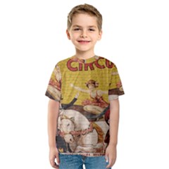 Vintage circus  Kids  Sport Mesh Tee