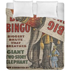 Vintage Circus  Duvet Cover Double Side (california King Size) by Valentinaart