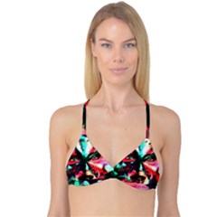 Abstract Girl Reversible Tri Bikini Top by Valentinaart