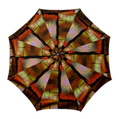 Fractal Tiles Golf Umbrellas