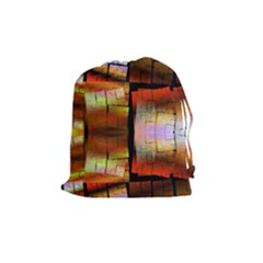 Fractal Tiles Drawstring Pouches (Medium) 