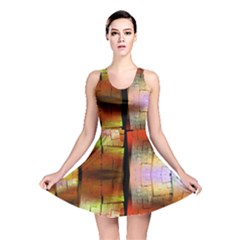 Fractal Tiles Reversible Skater Dress