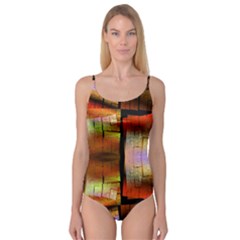 Fractal Tiles Camisole Leotard  by Simbadda