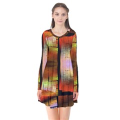 Fractal Tiles Flare Dress by Simbadda