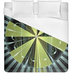 Fractal Ball Duvet Cover (king Size) by Simbadda