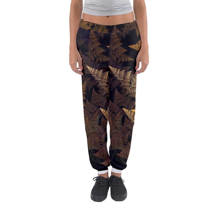 Fractal Fern Women s Jogger Sweatpants