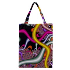 Fractal Roots Classic Tote Bag by Simbadda