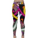 Fractal Roots Classic Yoga Leggings View1