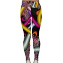 Fractal Roots Classic Yoga Leggings View2