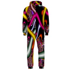 Fractal Roots Hooded Jumpsuit (men)  by Simbadda