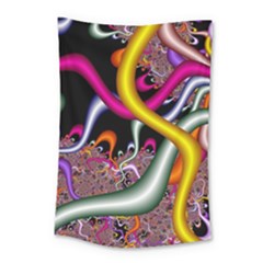 Fractal Roots Small Tapestry by Simbadda