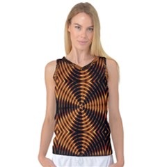 Fractal Patterns Women s Basketball Tank Top by Simbadda