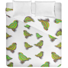 Birds Duvet Cover Double Side (california King Size) by Valentinaart