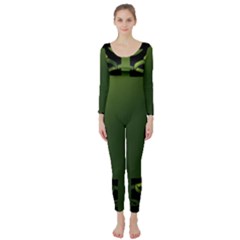 Celtic Corners Long Sleeve Catsuit by Simbadda