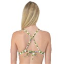 St Patrick S Day Background Symbols Reversible Tri Bikini Top View2