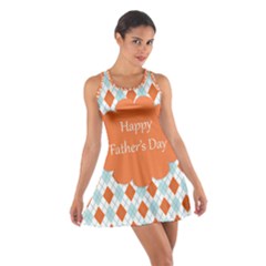 Happy Father Day  Cotton Racerback Dress by Simbadda