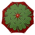 Shamrock Irish Ireland Clover Day Straight Umbrellas View1