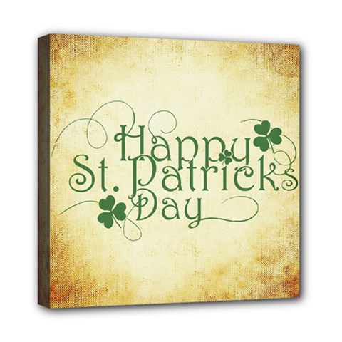 Irish St Patrick S Day Ireland Mini Canvas 8  X 8  by Simbadda