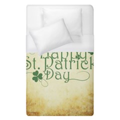 Irish St Patrick S Day Ireland Duvet Cover (single Size) by Simbadda