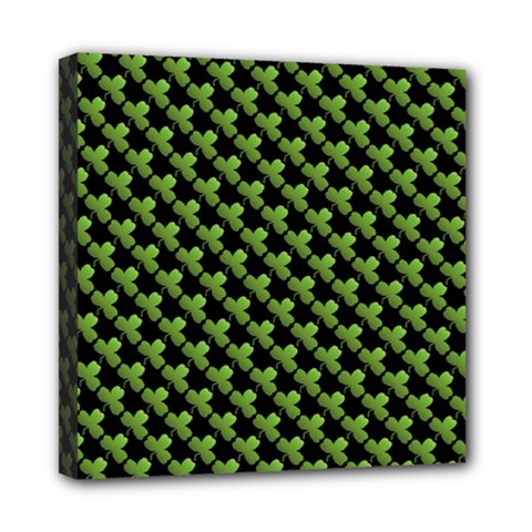 St Patrick S Day Background Mini Canvas 8  X 8  by Simbadda