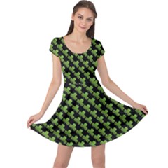 St Patrick S Day Background Cap Sleeve Dresses by Simbadda