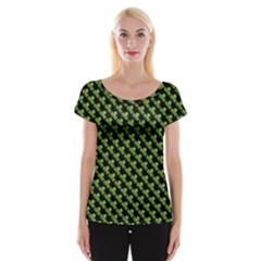 St Patrick S Day Background Women s Cap Sleeve Top by Simbadda