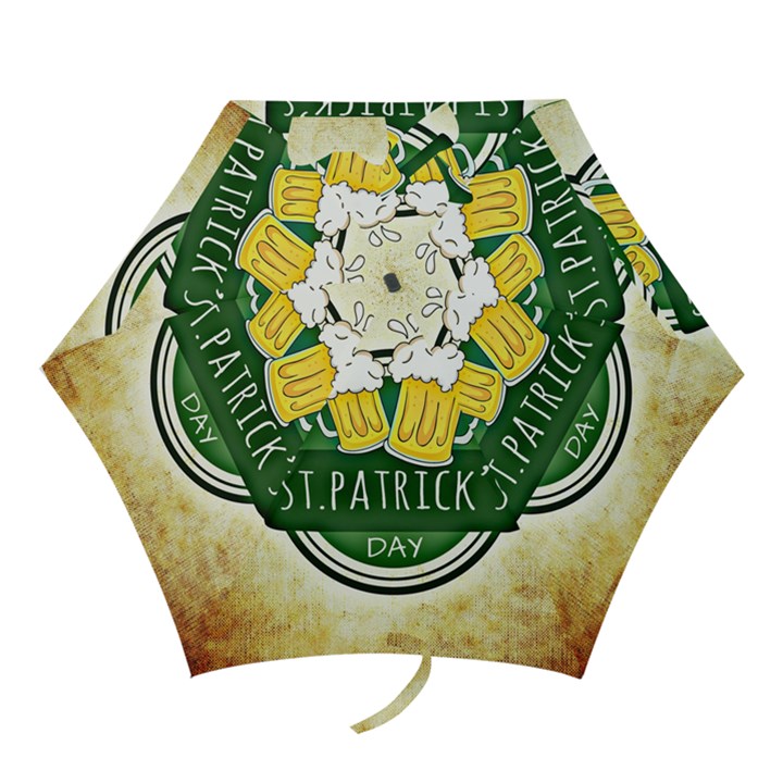 Irish St Patrick S Day Ireland Beer Mini Folding Umbrellas